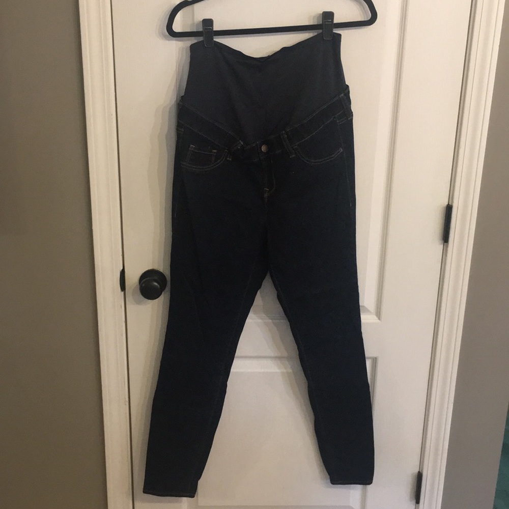 Old Navy full panel rockstar maternity jeans